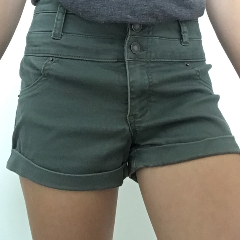 high rise shorts